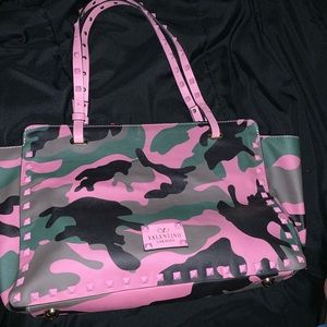 Valentino camouflage bag